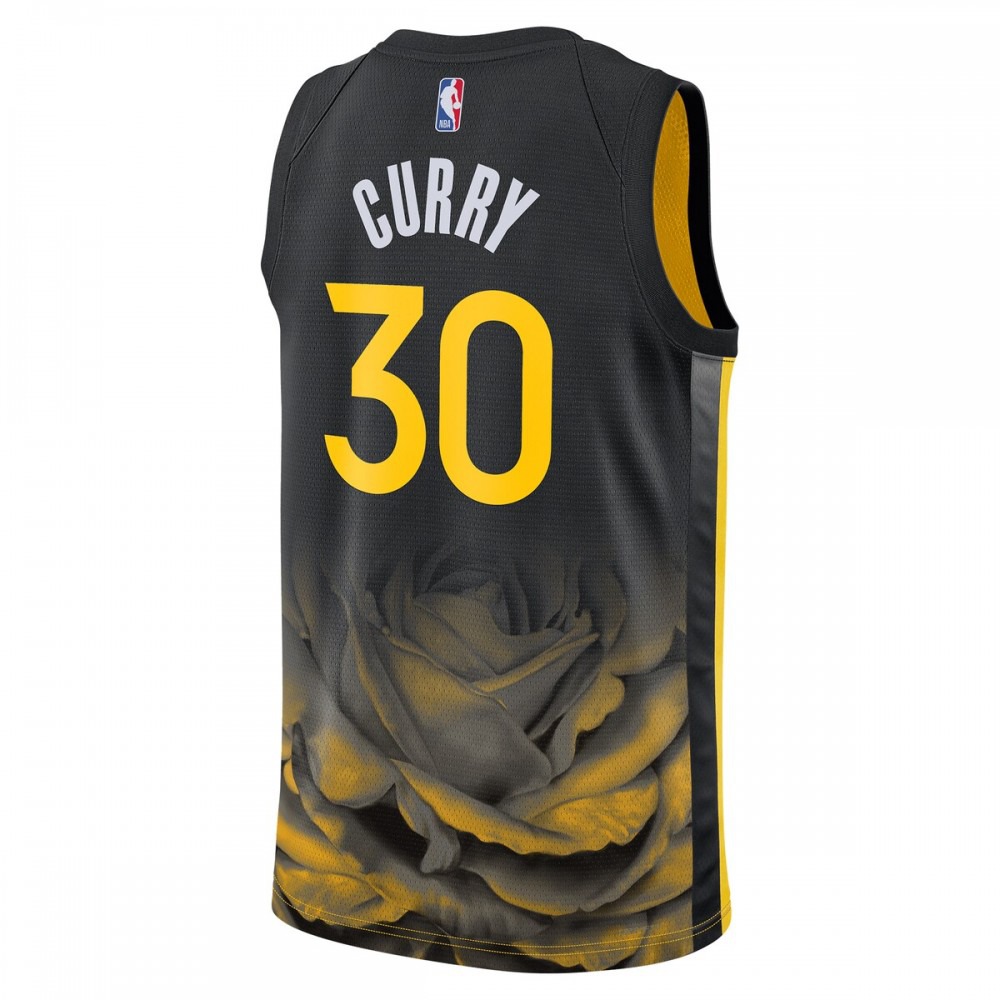 Stephen Curry Golden State Warriors Unisex 2022/23 Swingman Jersey - City Edition - Black-Pro Kit Vault | Brand New 26/27 Sports Jerseys